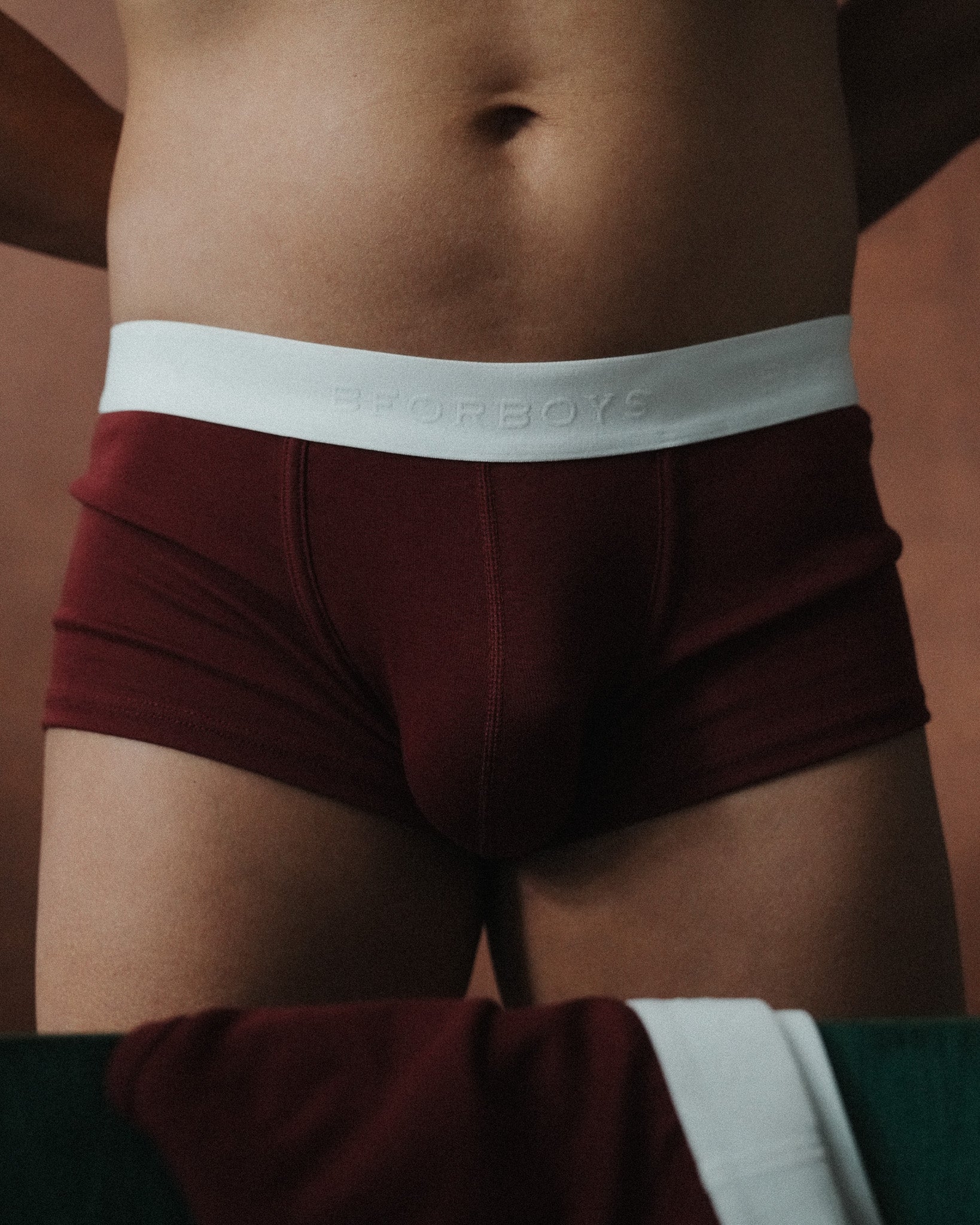 New Trunks - 四角內褲 Maroon at Night